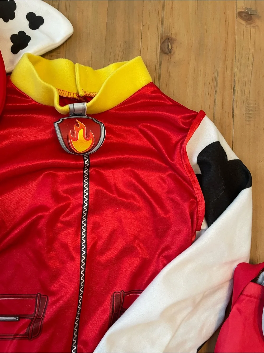 Paw Patrol Marshall Fire Pup Dress Costume with Hat and Backpack Size Medium